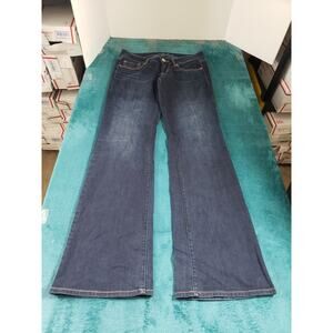 American Eagle Jeans Size 6 Extra Long Womens Blue Pants Mid Rise Boyfriend